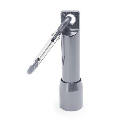 Stamina HALE Aluminium torch in silver - promotional merchandise printed with your company logo