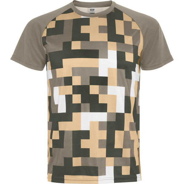 ROLY VENTOR Unisex T-shirt in sand - promotional clothing printed with your company logo