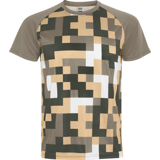 ROLY VENTOR Unisex T-shirt in sand - promotional clothing printed with your company logo