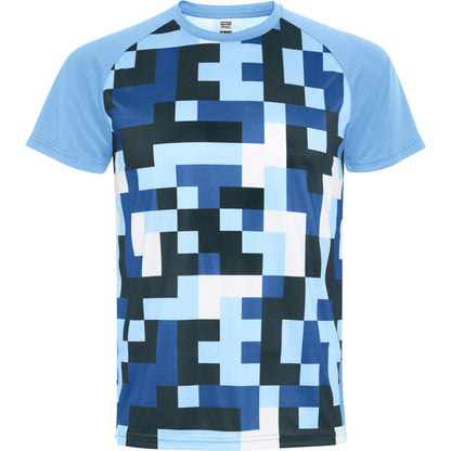 ROLY VENTOR Unisex T-shirt in sweet blue - promotional clothing printed with your company logo
