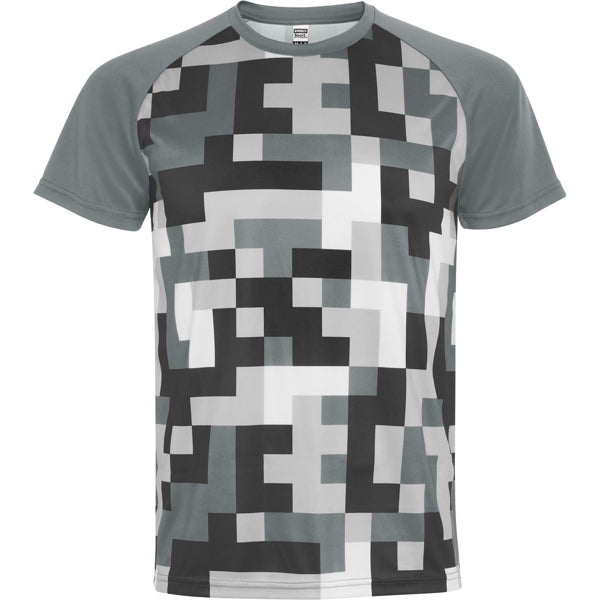 ROLY VENTOR Unisex T-shirt in grey - promotional clothing printed with your company logo