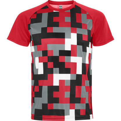 ROLY VENTOR Unisex T-shirt in red - promotional clothing printed with your company logo