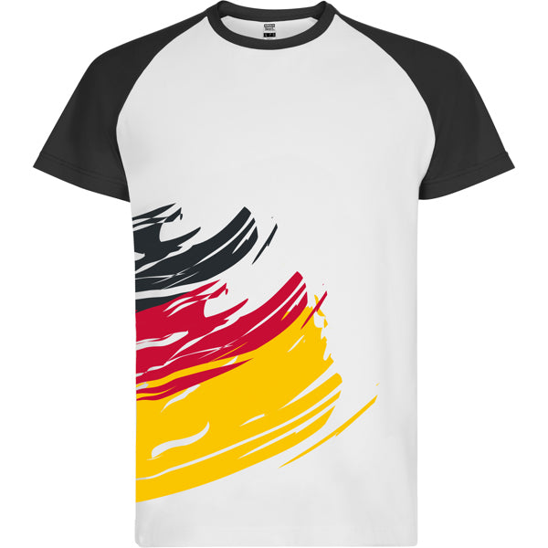 ROLY FORZA Unisex T-shirt in germany flag - promotional clothing printed with your company logo