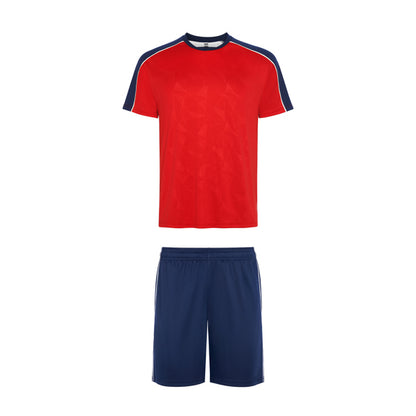 ROLY TITAN Unisex sports set in red/navy blue - promotional clothing printed with your company logo