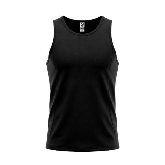 ROLY ANDRE Men's tank top in black - promotional clothing printed with your company logo