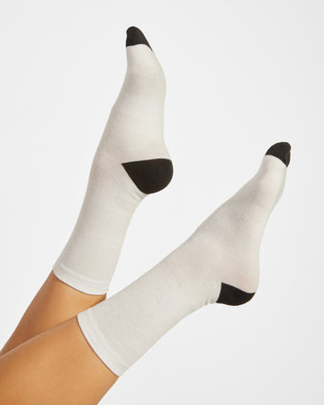 ROLY KALOX Unisex socks in white - promotional clothing printed with your company logo