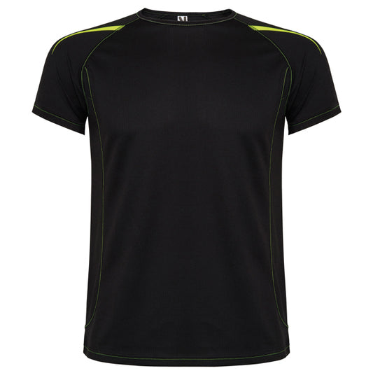 ROLY SEPANG Men's T-shirt in black - promotional clothing printed with your company logo