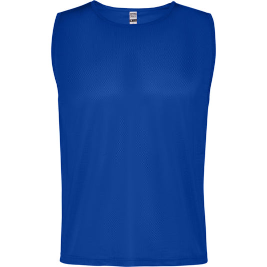 ROLY ROMA Unisex sports bib in royal blue - promotional clothing printed with your company logo