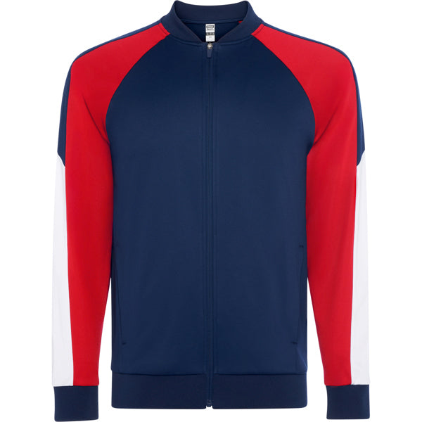 ROLY GLADIUS Unisex jacket in red/navy blue - promotional clothing printed with your company logo