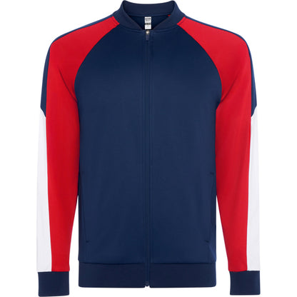 ROLY GLADIUS Unisex jacket in red/navy blue - promotional clothing printed with your company logo