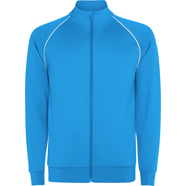 ROLY VALIER Unisex sweatshirt in fluor turquoise - promotional clothing printed with your company logo