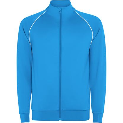 ROLY VALIER Unisex sweatshirt in fluor turquoise - promotional clothing printed with your company logo