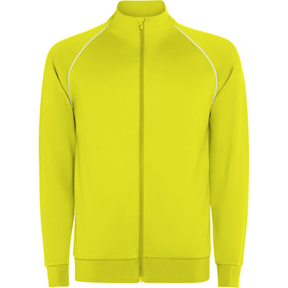 ROLY VALIER Unisex sweatshirt in fluor yellow - promotional clothing printed with your company logo