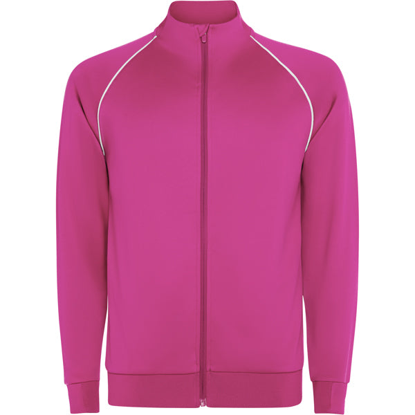 ROLY VALIER Unisex sweatshirt in fluor pink - promotional clothing printed with your company logo