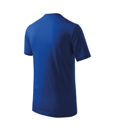 MALFINI CLASSIC Kids' T-shirt in royal blue - promotional clothing printed with your company logo
