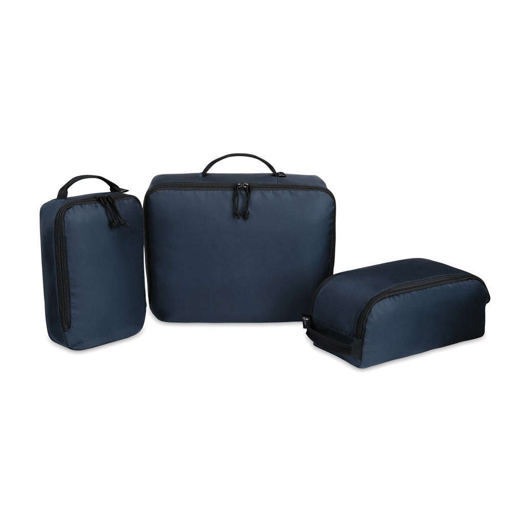 Renew AWARE™ rPET 3 Piece Packing Cube Set
