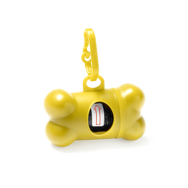 Stamina SIMBA PVC pet accessory in yellow - promotional merchandise printed with your company logo