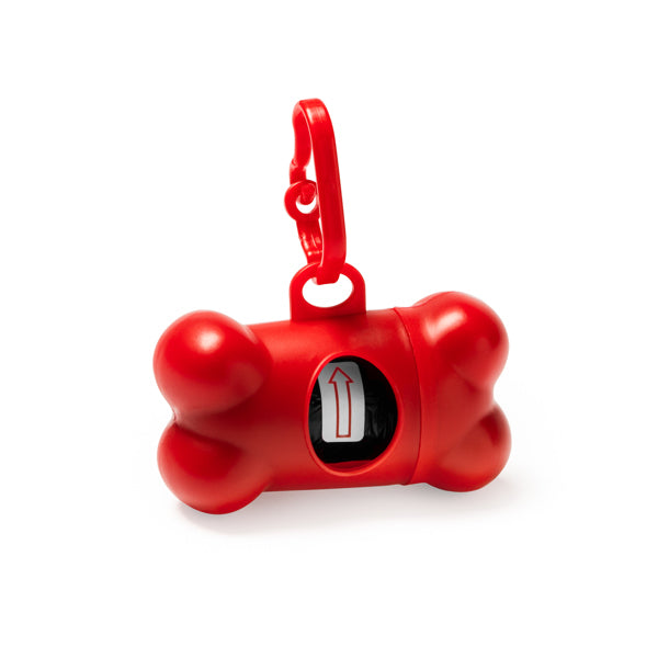 Stamina SIMBA PVC pet accessory in red - promotional merchandise printed with your company logo