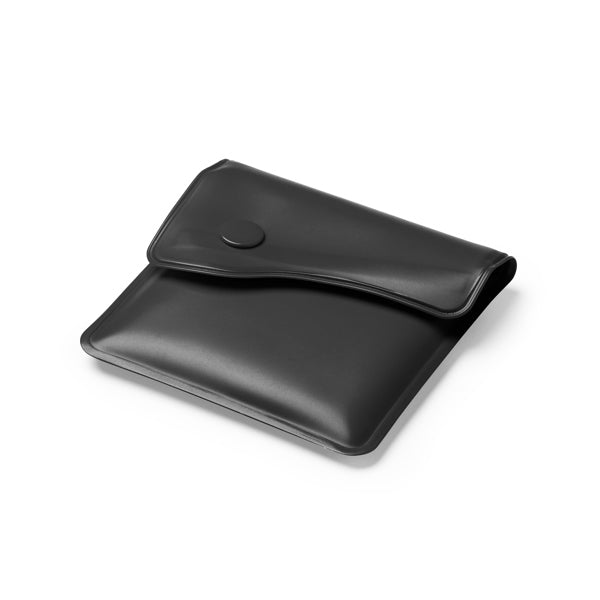 Stamina CENIX PVC and aluminium ashtray in white - promotional merchandise printed with your company logo