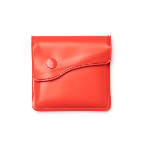 Stamina CENIX PVC and aluminium ashtray in red - promotional merchandise printed with your company logo