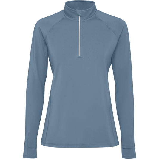 ROLY ESTAMBUL WOMAN Women's sweatshirt in storm blue - promotional clothing printed with your company logo