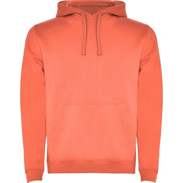 ROLY URBAN Men's hoodie in coral - promotional clothing printed with your company logo