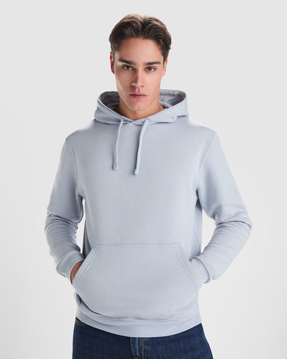 ROLY URBAN Men's hoodie in white - promotional clothing printed with your company logo