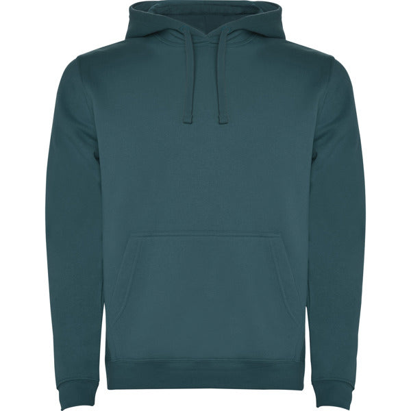 ROLY URBAN Men's hoodie in blue lake - promotional clothing printed with your company logo