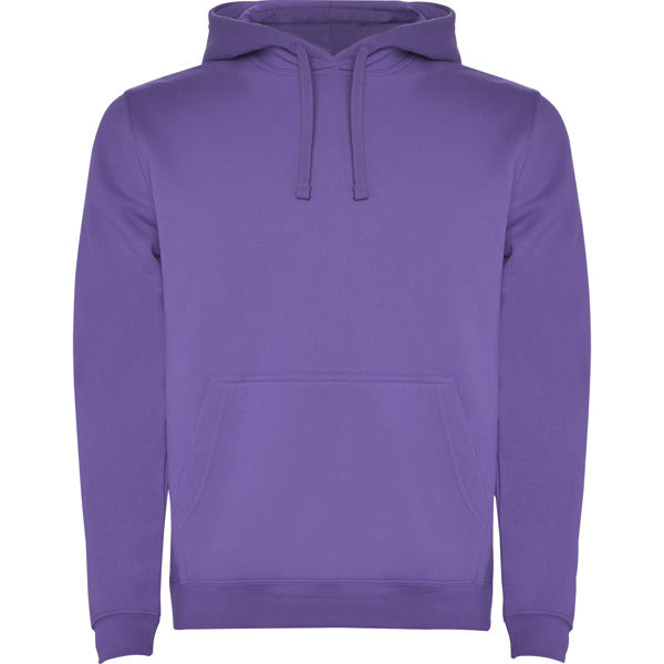 ROLY URBAN Men's hoodie in iris purple - promotional clothing printed with your company logo