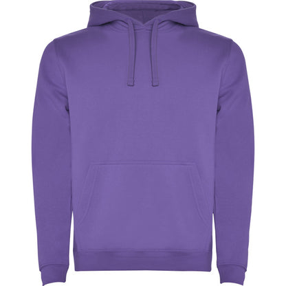 ROLY URBAN Men's hoodie in iris purple - promotional clothing printed with your company logo