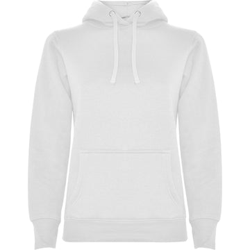 ROLY URBAN WOMAN Women's hoodie in white - promotional clothing printed with your company logo