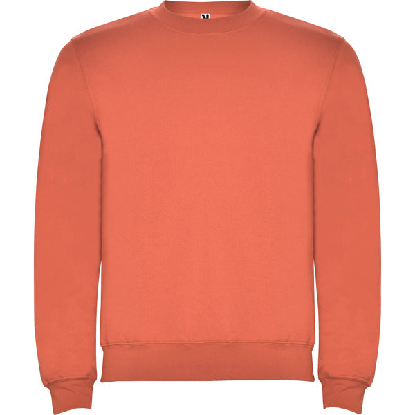 ROLY CLASICA Unisex sweatshirt in coral - promotional clothing printed with your company logo