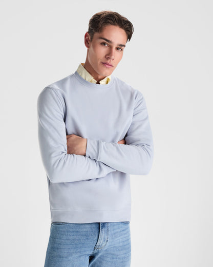 ROLY CLASICA Unisex sweatshirt in white - promotional clothing printed with your company logo