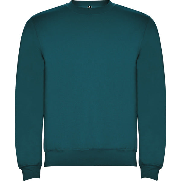 ROLY CLASICA Unisex sweatshirt in blue lake - promotional clothing printed with your company logo