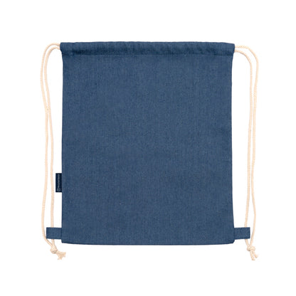 BONEY - Drawstring backpack in recycled denim