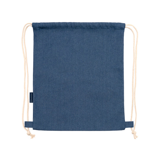 BONEY - Drawstring backpack in recycled denim