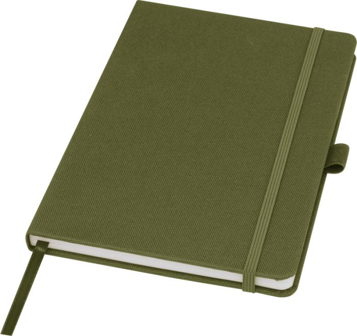 HONUA - Quaderno in carta riciclata A5 con copertina in PET riciclato