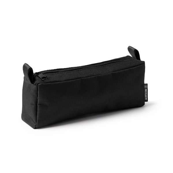 Stamina SUNTE RPET pencil case in black - promotional merchandise printed with your company logo