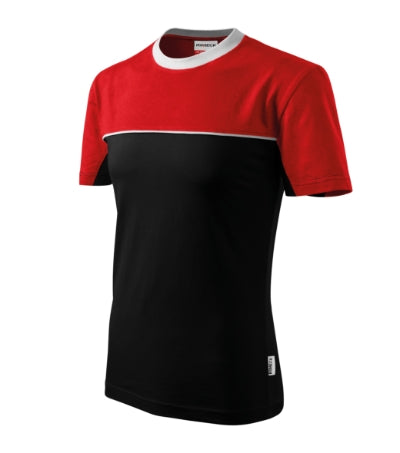 RIMECK COLORMIX Unisex T-shirt in black - promotional clothing printed with your company logo