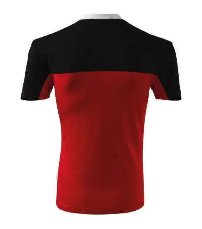 RIMECK COLORMIX Unisex T-shirt in red - promotional clothing printed with your company logo