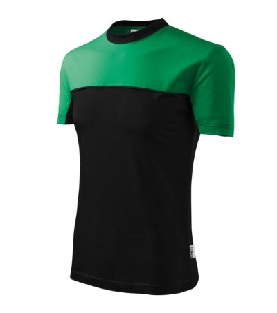 RIMECK COLORMIX Unisex T-shirt in kelly green - promotional clothing printed with your company logo