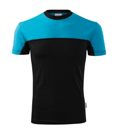 RIMECK COLORMIX Unisex T-shirt in blue atoll - promotional clothing printed with your company logo