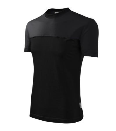 RIMECK COLORMIX Unisex T-shirt in ebony gray - promotional clothing printed with your company logo