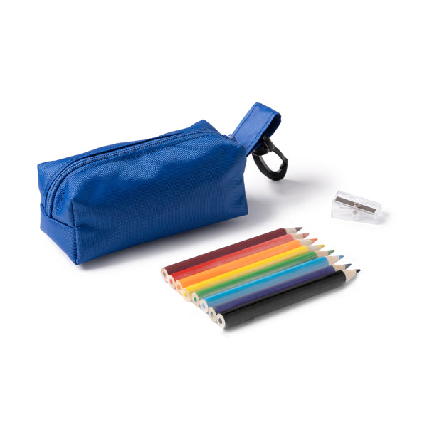 Stamina MINTO RPET pencil case in white - promotional merchandise printed with your company logo