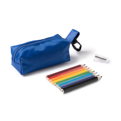 Stamina MINTO RPET pencil case in white - promotional merchandise printed with your company logo