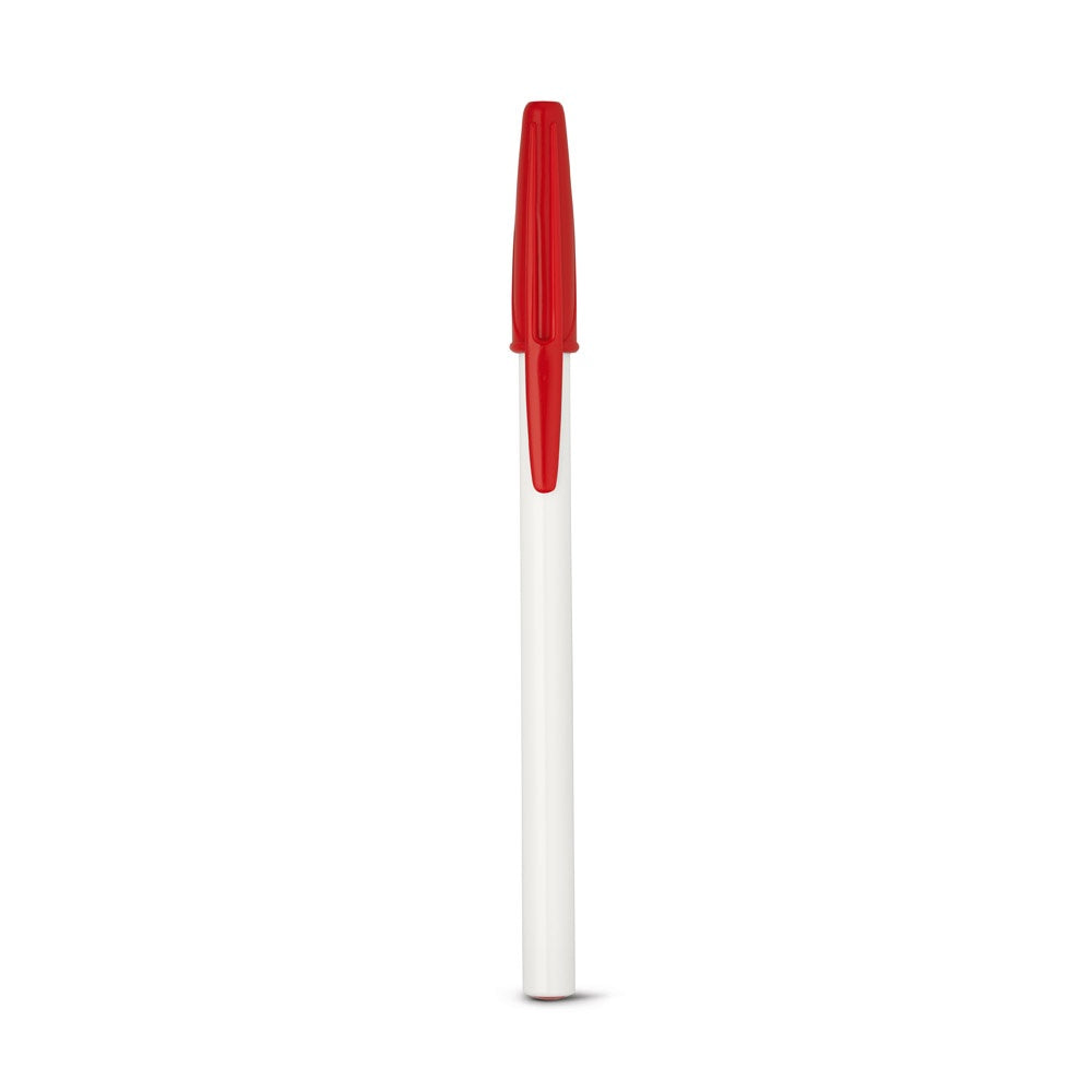 CARIOCA® ball pen promotional pen in red with custom logo branding