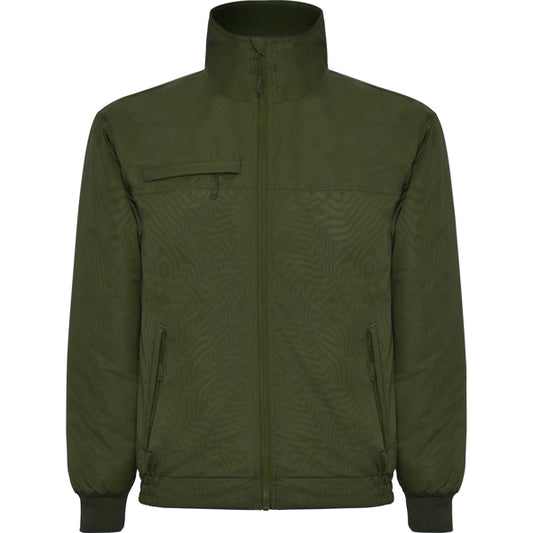 ROLY YUKON Men's padded jacket in army green - promotional clothing printed with your company logo