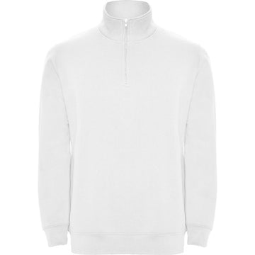 ROLY ANETO Men's sweatshirt in white - promotional clothing printed with your company logo