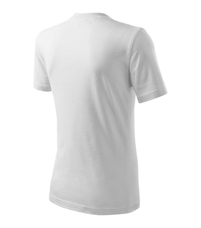 MALFINI HEAVY Unisex T-shirt in white - promotional clothing printed with your company logo