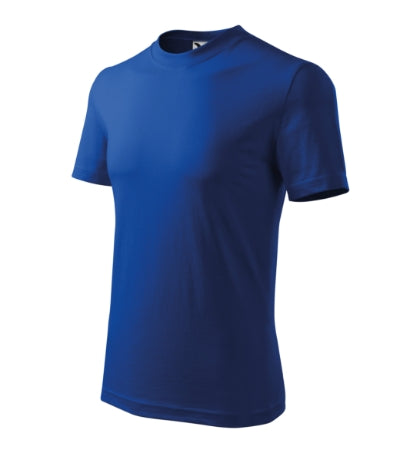 MALFINI HEAVY Unisex T-shirt in royal blue - promotional clothing printed with your company logo